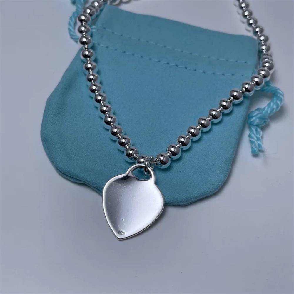 Please Return to 925 Beaded Real Silver Bracelet - Picture 16 of 16